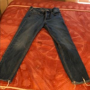 Old Navy Power Straight High Rise Slim Pockets